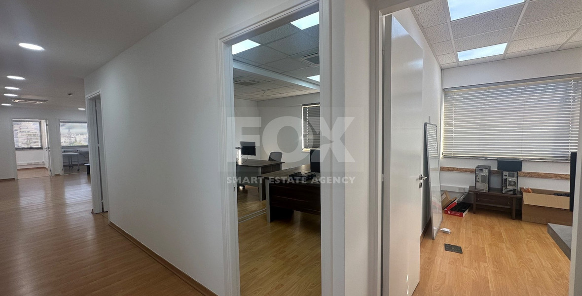 Modern office fully furnished and equipped with computers, server, to Rent In Agios Nikolaos Limassol