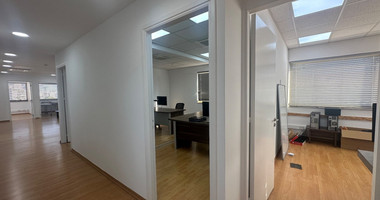 Modern office fully furnished and equipped with computers, server, to Rent In Agios Nikolaos Limassol