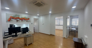 Modern office fully furnished and equipped with computers, server, to Rent In Agios Nikolaos Limassol