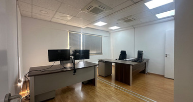 Modern office fully furnished and equipped with computers, server, to Rent In Agios Nikolaos Limassol
