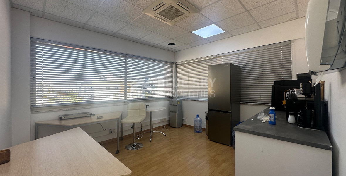Modern office fully furnished and equipped with computers, server, to Rent In Agios Nikolaos Limassol