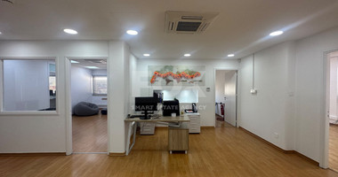 Modern office fully furnished and equipped with computers, server, to Rent In Agios Nikolaos Limassol