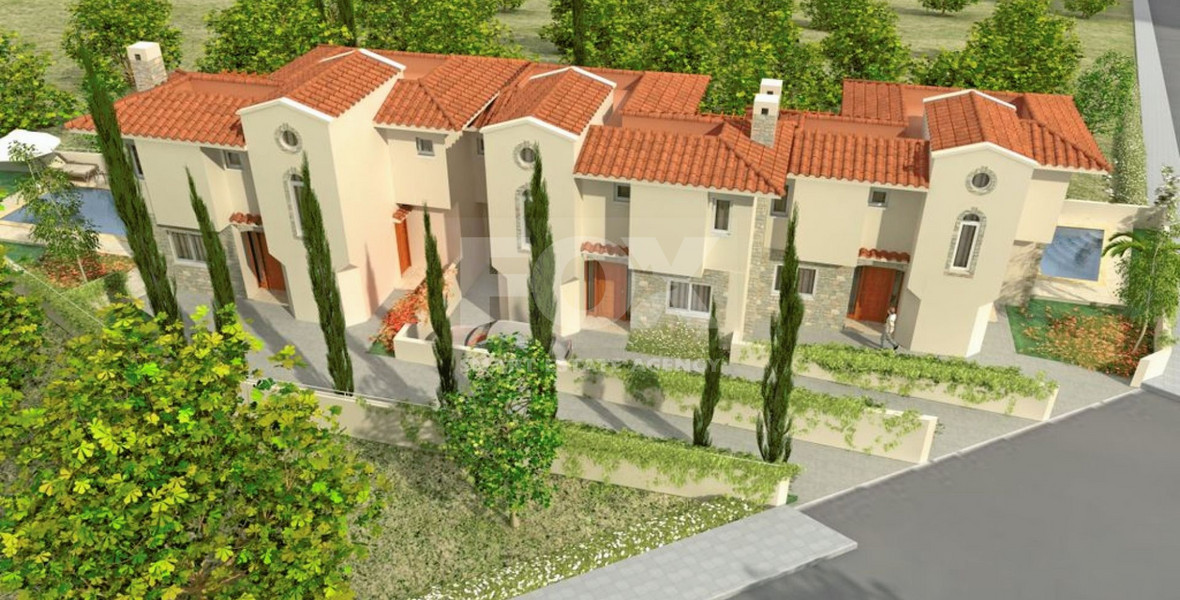 Τhree Bedroom Semi-Detached House In Konia-Paphos