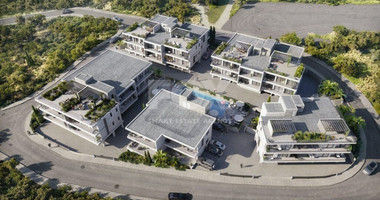 A sea view three bedroom penthouse in Geroskipou