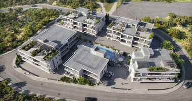 A sea view three bedroom penthouse in Geroskipou