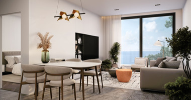 A sea view three bedroom penthouse in Geroskipou