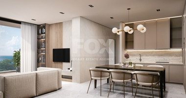 A sea view three bedroom penthouse in Geroskipou