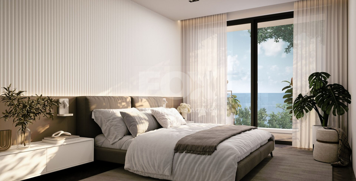 A sea view three bedroom penthouse in Geroskipou