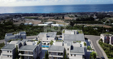 A sea view three bedroom penthouse in Geroskipou