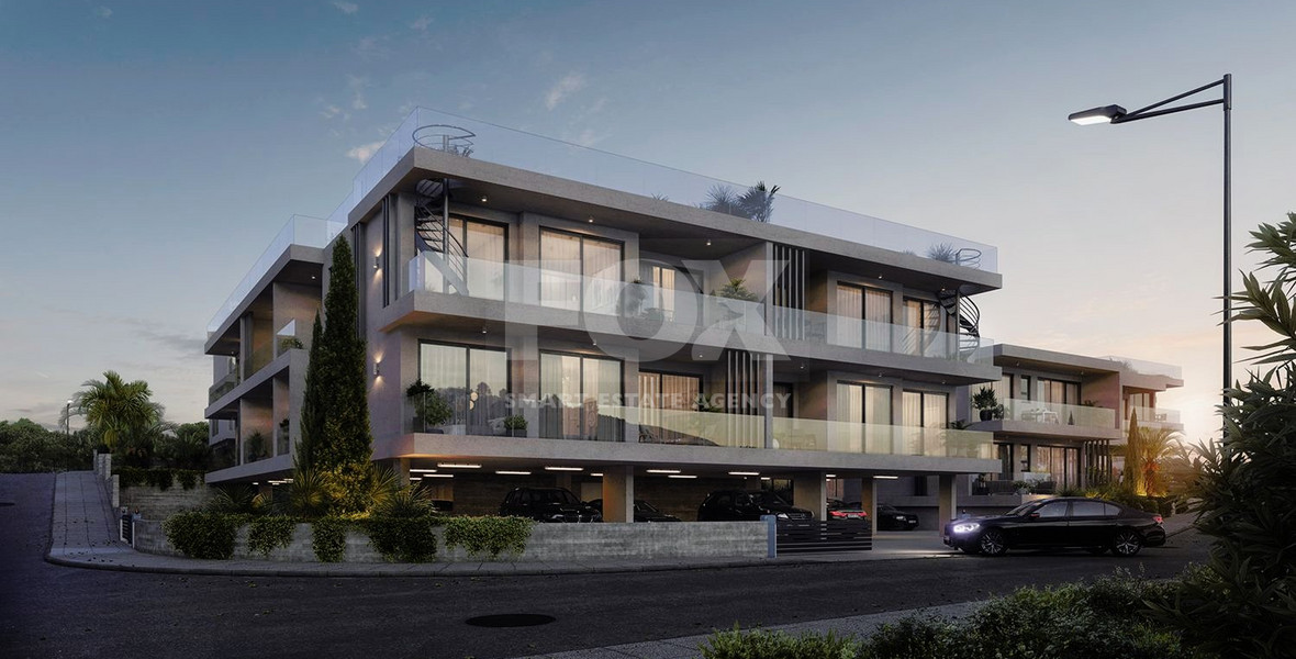 Three bedroom penthouse in Geroskipou