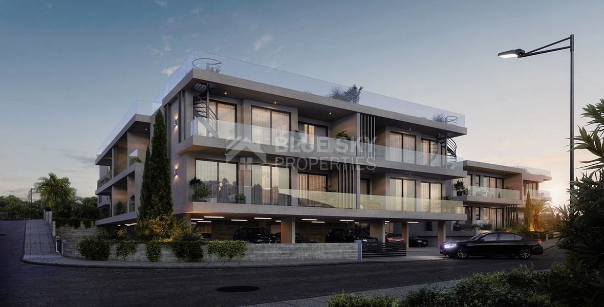 Two bedroom penthouse in Geroskipou