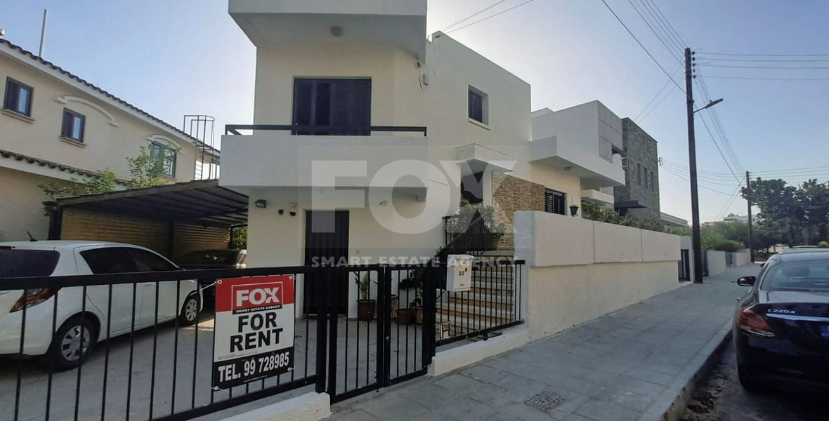 Three bedroom detached house for rent in Petrou and Pavlou, Limassol