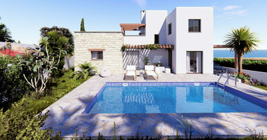 Four bedroom sea view villas in Argaka Village , Paphos