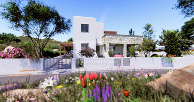 Four bedroom sea view villas in Argaka Village , Paphos