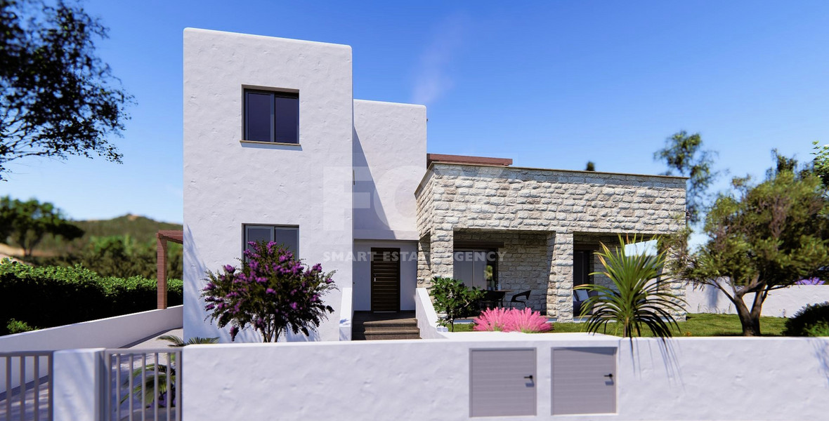 Four bedroom sea view villas in Argaka Village , Paphos