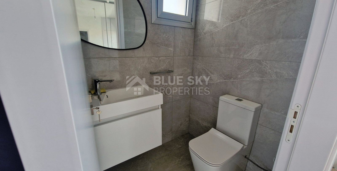 Brand new two bedroom apartment for rent in Kato Polemidia