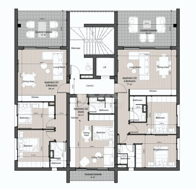 Two bedroom apartment for sale in Neapoli, Limassol