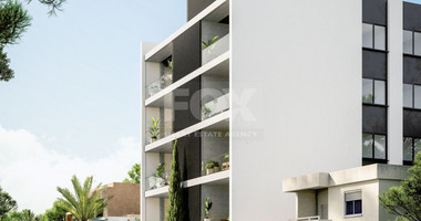 Top floor three bedroom apartment with roof garden for sale in Neapoli, Limassol