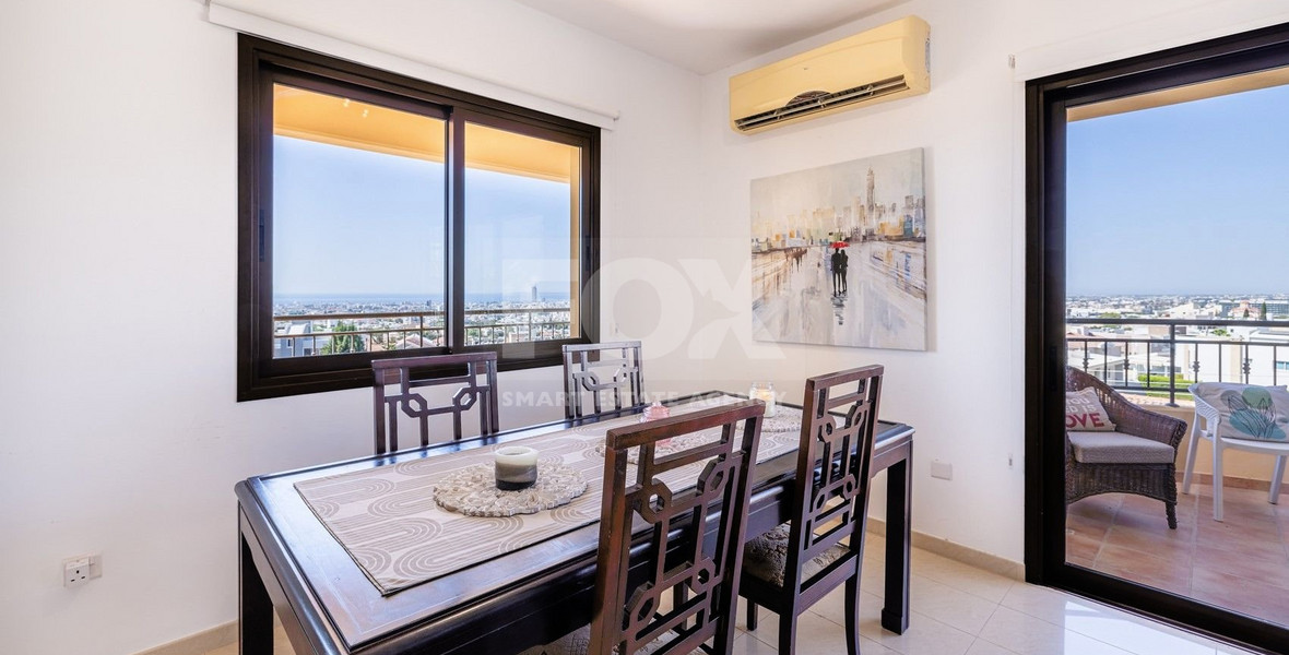 Two Bedroom Apartment For Rent With  A Spectacular View in Agia Phylaxi, Limassol