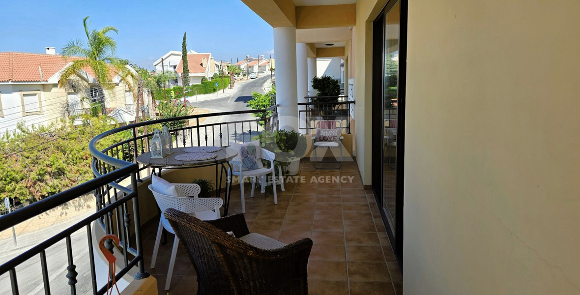 Two Bedroom Apartment For Rent With  A Spectacular View in Agia Phylaxi, Limassol