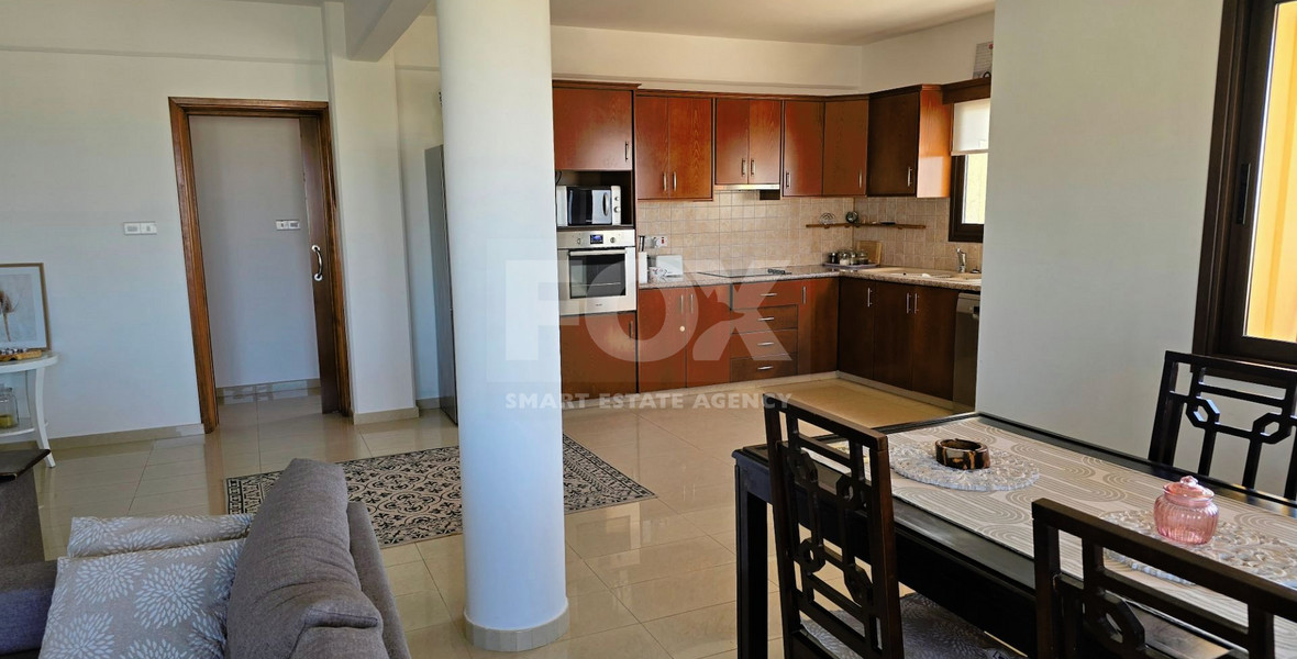 Two Bedroom Apartment For Rent With  A Spectacular View in Agia Phylaxi, Limassol