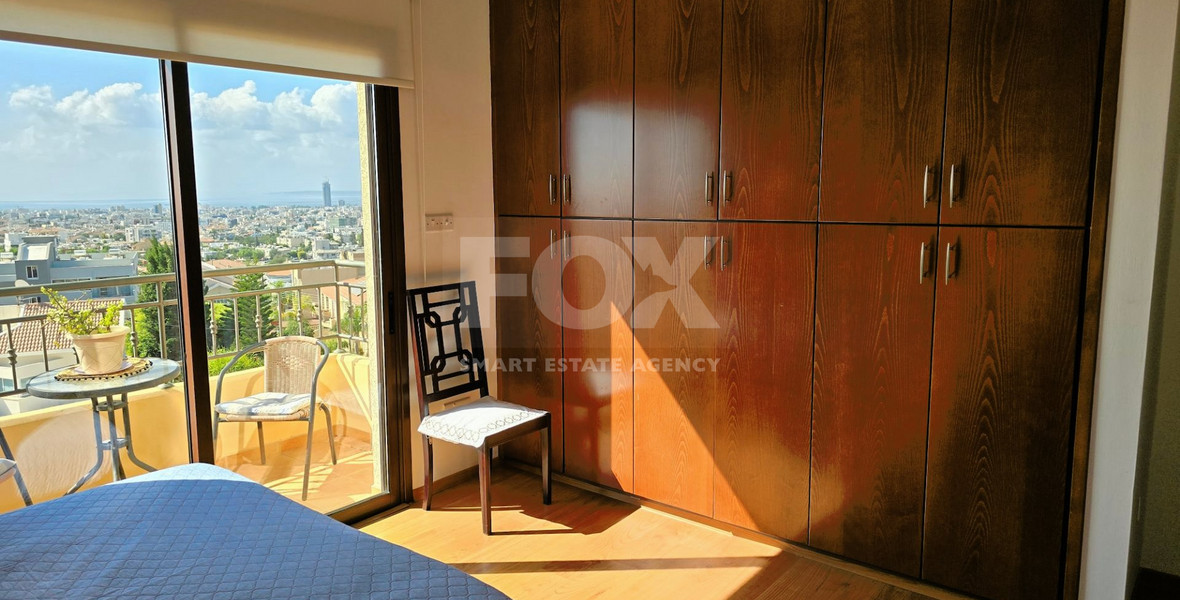 Two Bedroom Apartment For Rent With  A Spectacular View in Agia Phylaxi, Limassol