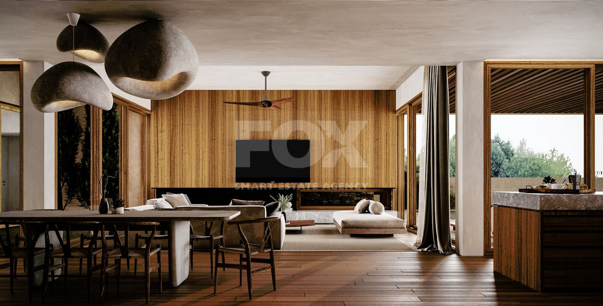Four bedroom exceptional villa in a privileged  area in Geroskipou, Paphos