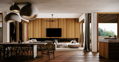 Four bedroom exceptional villa in a privileged  area in Geroskipou, Paphos