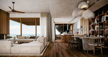 Luxury four Bedroom Villa with Infinity Pool and Sea Views for Sale in Geroskipou Paphos