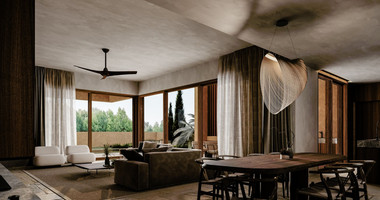 Four bedroom exceptional villa in a privileged  area in Geroskipou, Paphos