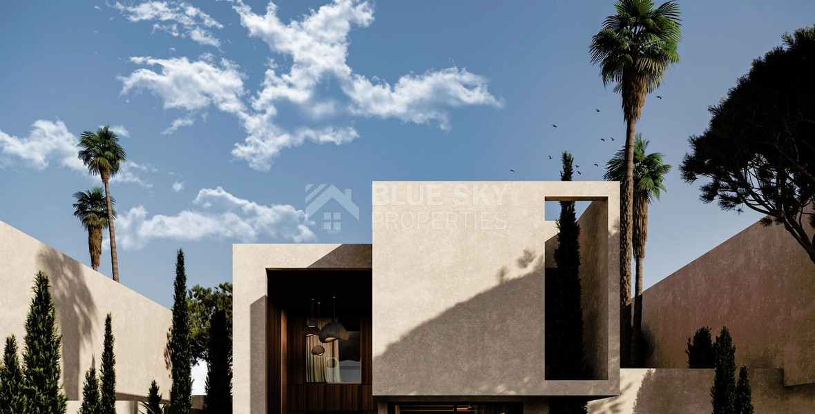 Four bedroom exceptional villa in a privileged  area in Geroskipou, Paphos