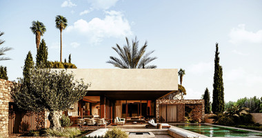 Four bedroom exceptional villa in a privileged  area in Geroskipou, Paphos