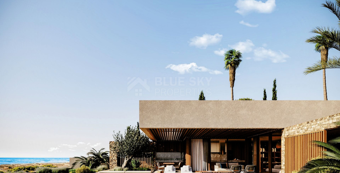 Luxury four Bedroom Villa with Infinity Pool and Sea Views for Sale in Geroskipou Paphos