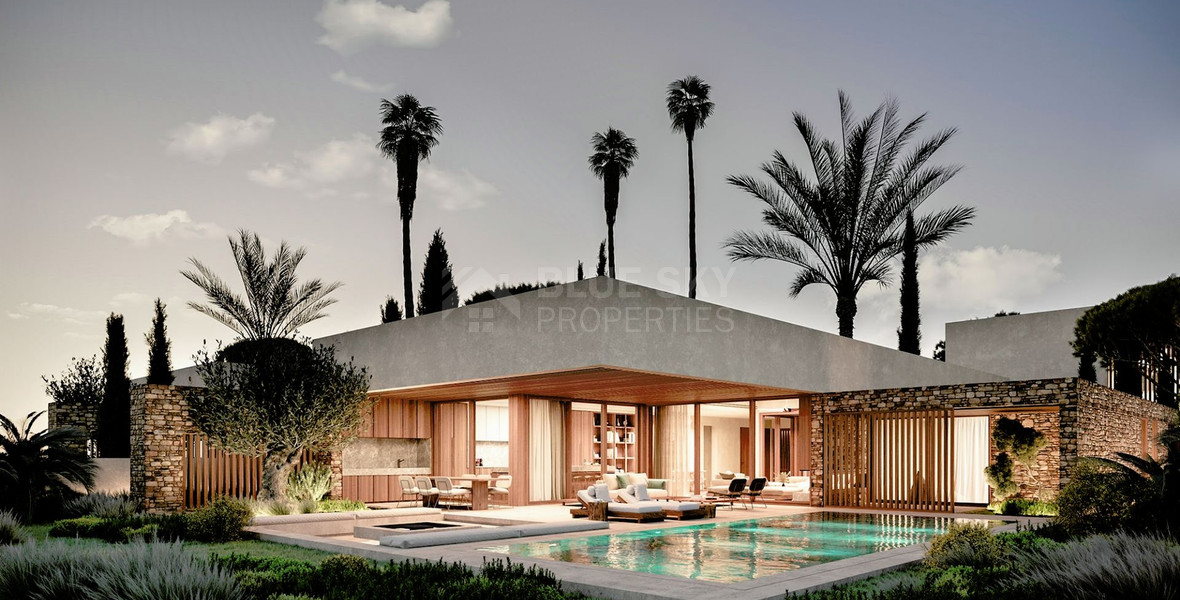 Luxury four Bedroom Villa with Infinity Pool and Sea Views for Sale in Geroskipou Paphos