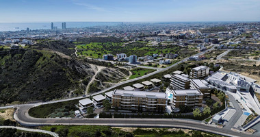 One bedroom apartment for sale with Sea and City View in Germasogeia, Limassol