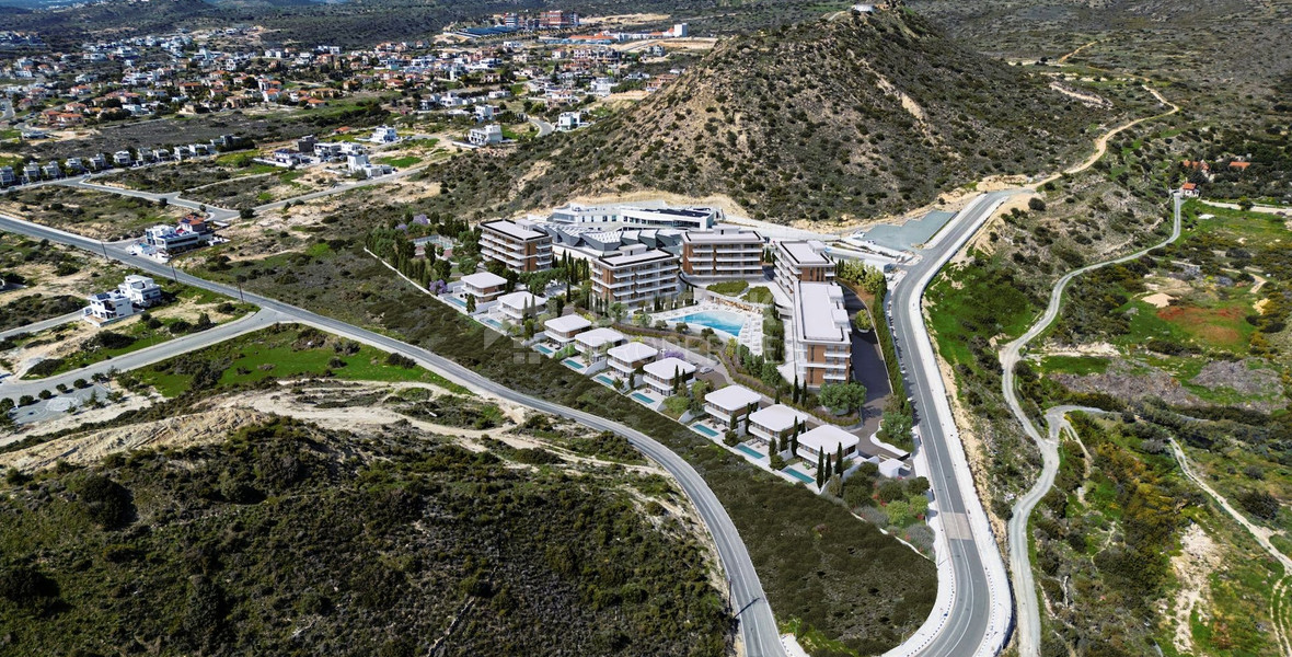 One bedroom apartment for sale with Sea and City View in Germasogeia, Limassol