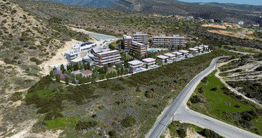 One bedroom apartment for sale with Sea and City View in Germasogeia, Limassol