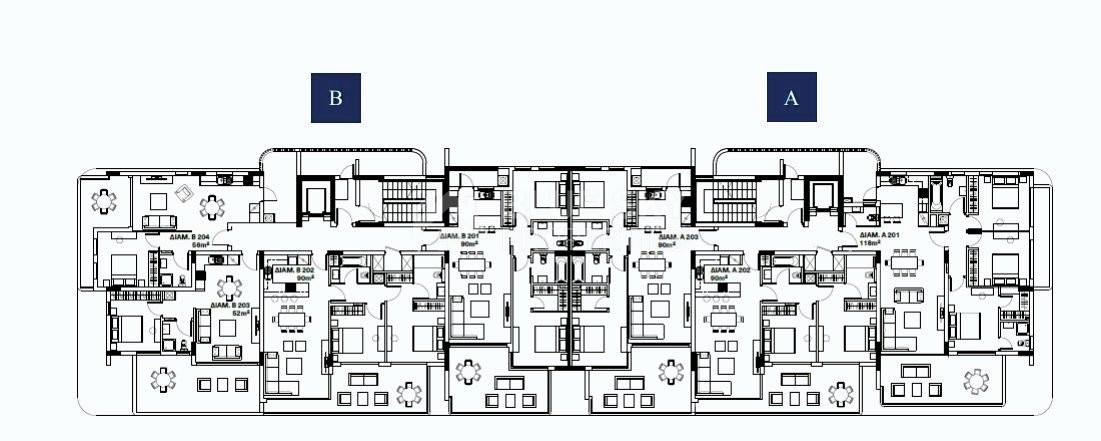 One bedroom apartment for sale with Sea and City View in Germasogeia, Limassol