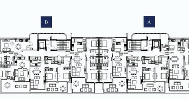 One bedroom apartment for sale with Sea and City View in Germasogeia, Limassol