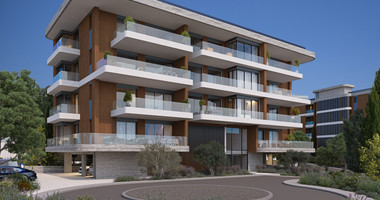 One bedroom apartment for sale with Sea and City View in Germasogeia, Limassol