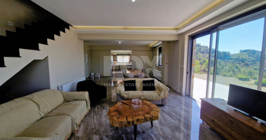 Exquisite Three-Bedroom Detached-House with for sale in Chandria Village, Limassol: Panoramic Views & Private Location