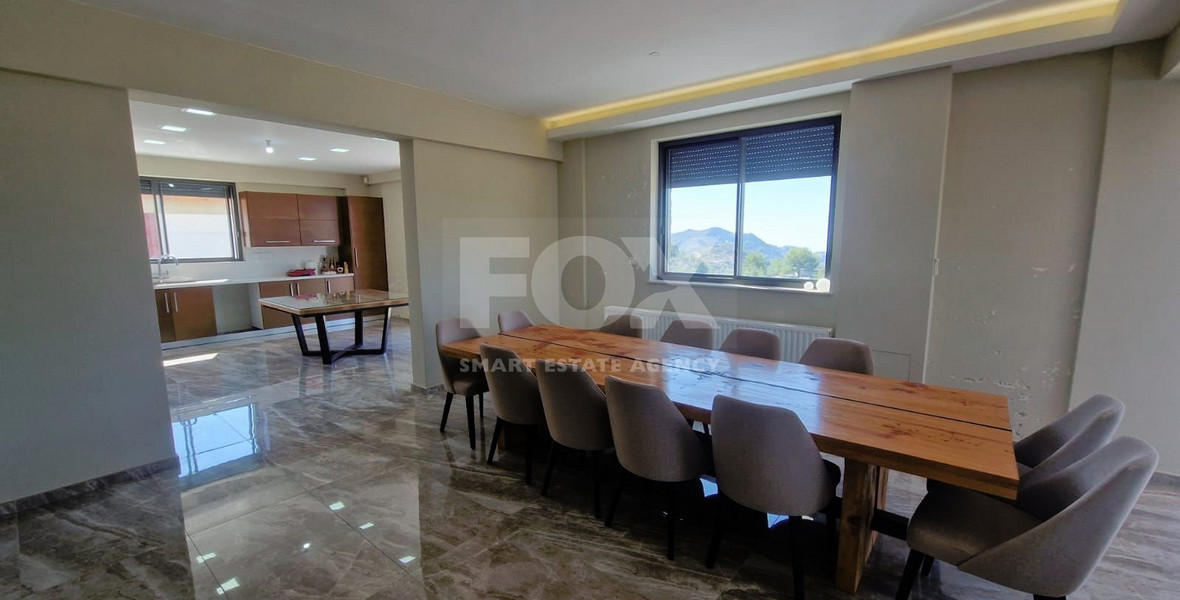 Exquisite Three-Bedroom Detached-House with for sale in Chandria Village, Limassol: Panoramic Views & Private Location