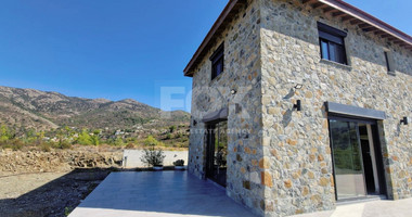 Exquisite Three-Bedroom Detached-House with for sale in Chandria Village, Limassol: Panoramic Views & Private Location