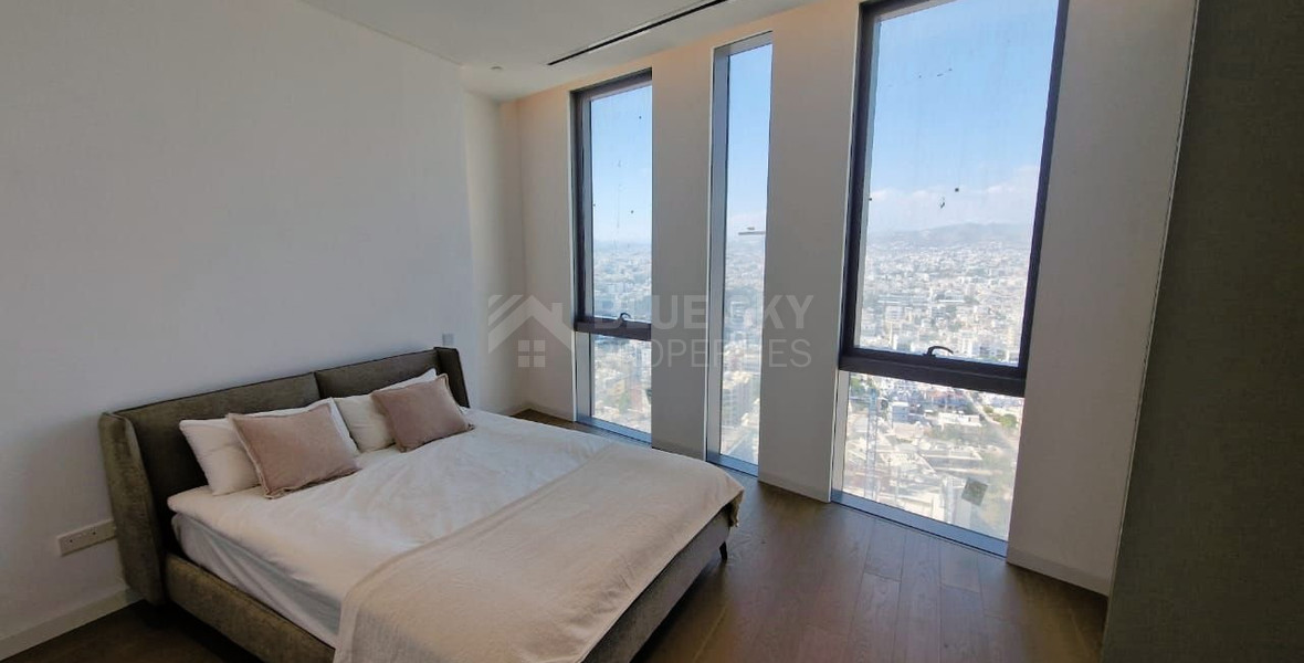 Luxurious Three-Bedroom Apartment for rent on Trilogy Limassol Seafront