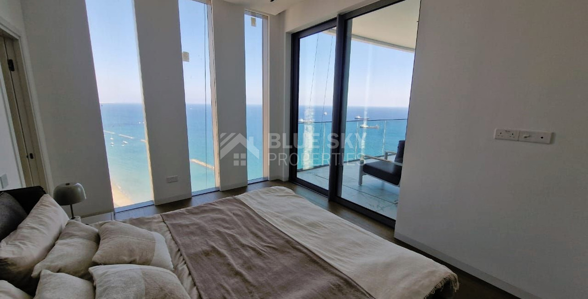 Luxurious Three-Bedroom Apartment for rent on Trilogy Limassol Seafront