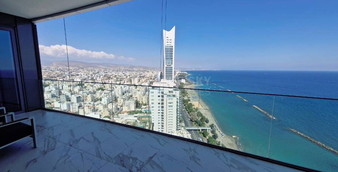 Luxurious Three-Bedroom Apartment for rent on Trilogy Limassol Seafront