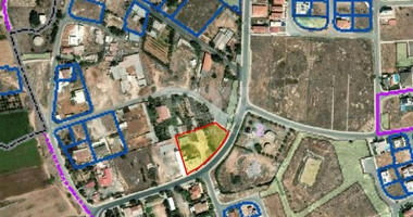 A PRIME PIECE OF RESIDENTIAL REAL ESTATE IN THE TRACHONI AREA OF LIMASSOL NEXT TO GREEN AREA PARK.