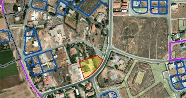 A PRIME PIECE OF RESIDENTIAL REAL ESTATE IN THE TRACHONI AREA OF LIMASSOL NEXT TO GREEN AREA PARK.