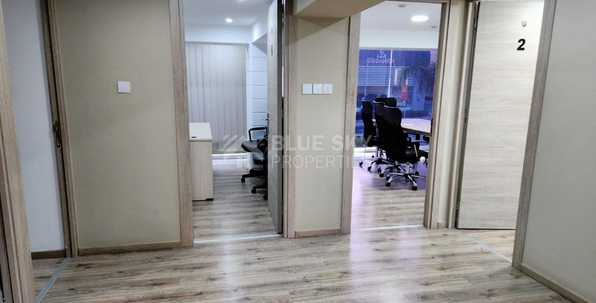 Modern Furnished Office for rent on Agios Athanasios Avenue