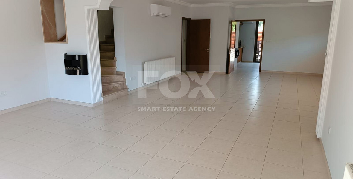 FIVE BEDROOM SEMI DETACHED HOUSE FOR RENT IN AGIA FYLAXI